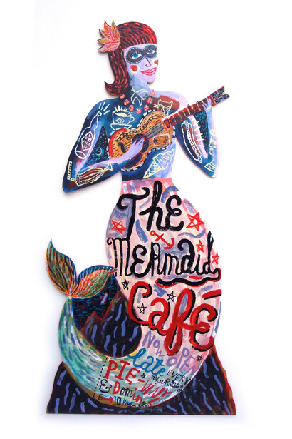 Jonny Hannah, Mermaid Café, 2015. Courtesy the artist and YSP