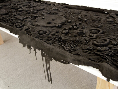 Sarah and Joseph Belknap, Detail view, Moon Skin (5), 2013. Courtesy of the artists.