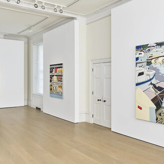 Hilary Pecis, Wandering, exhibition view. Courtesy of Timothy Taylor Gallery
