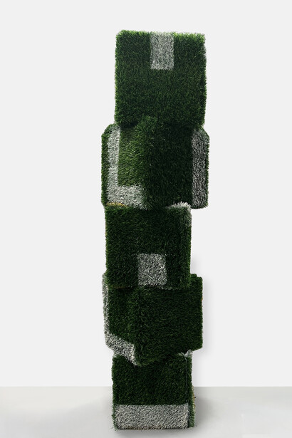 Brandon J. Donahue-Shipp, A monument to scrimmage, 2025. Courtesy of Pentimenti 