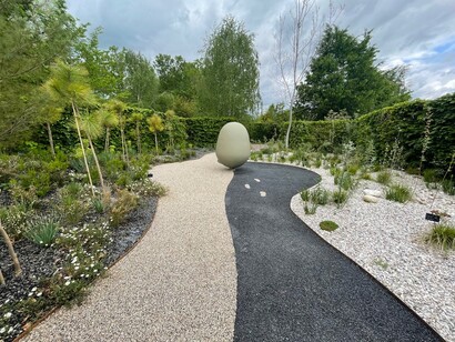 Panoramica de La Balance de Némésis a Chaumont-sur-Loire, Francia