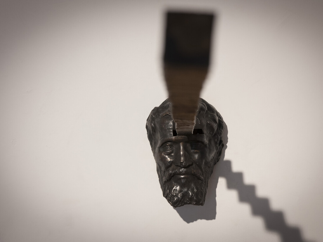 Giuseppe Gallo, Il quinto quarto, Michelangelo che sogna Brancusi, 2012, Fondazione Pastificio Cerere. Credits: Mario Martignetti