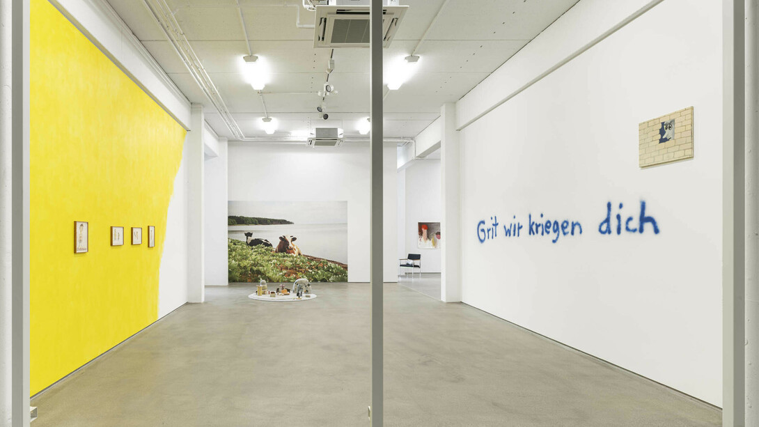 Harry Hachmeister, Jetzt weiss ich wo das Taxi ist und werde nicht mehr danach suchen, exhibition view. Courtesy of G2 Kunsthalle