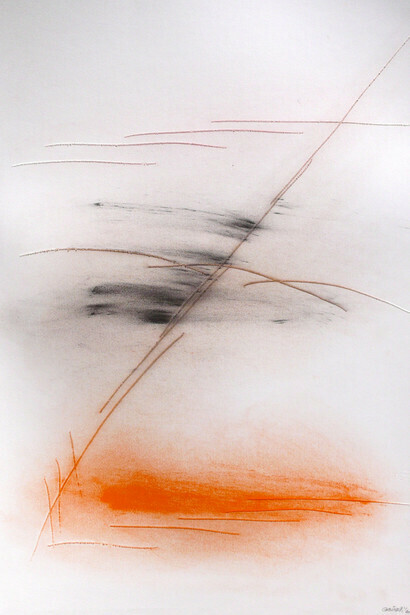 Powder colors, watercolor, engraving on paper, cm 50x70, 2019