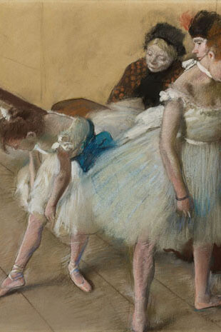 Edgar Degas, Dance Examination (Examen de Danse), 1880. Pastel on paper; 24-1/2 x 18 in. Denver Art Museum; anonymous gift. 1941.6