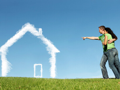 Una pareja sueña con su casa