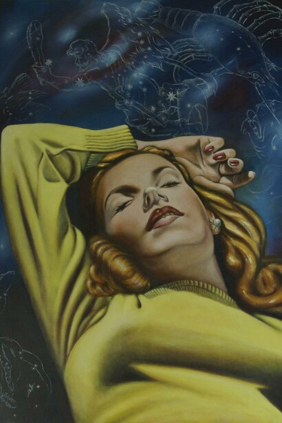 Steven Parton,
Brenda, 2015
Oil on linen
30 x 40 in; 76.2 x 101.6 cm
