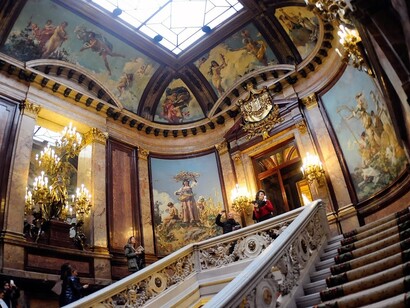 Madrid misterioso. Interior del Palacio de Linares