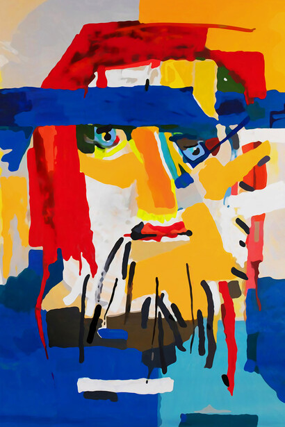 Fabio Herrera; El nuevo loco, 2023 (detalle)