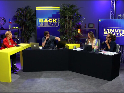 Plateau de Backseat présenté par Jean Massiet © Chaîne Youtube Backseat
