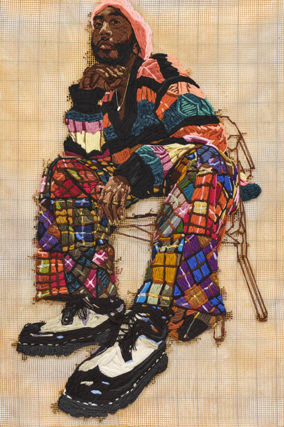 Kandy G Lopez, Poetic justice, 2025. Courtesy of ACA Galleries 