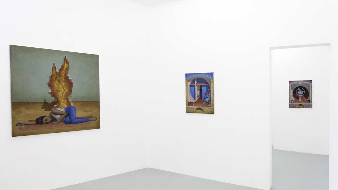 Christian Hidaka, Underground Shanshui, exhibition view. Courtesy of Michel Rein gallery