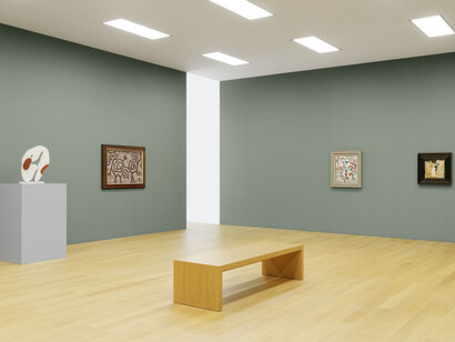 Ausstellungsansicht "Rosso, Klee, Sonnier & mehr. Werke aus der Hilti Art Foundation", Foto: Stefan Altenburger Photography, Zürich