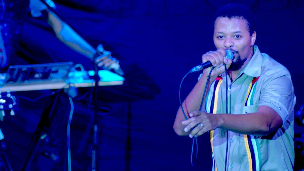 Rapper Azagaia, de Moçambique, em show ao vivo em Lisboa
