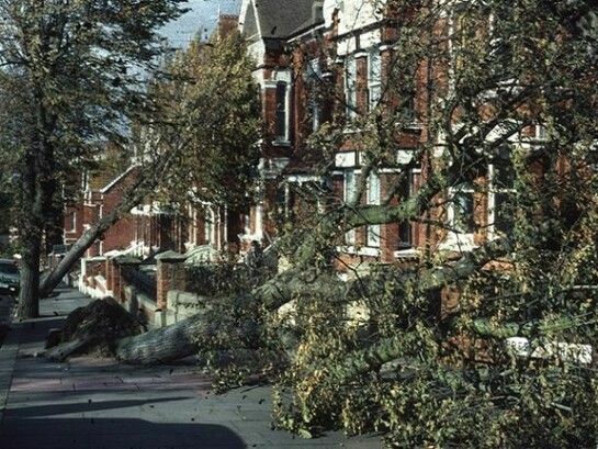Adam Chodzko, Too, 2013, Found 35 mm slide, Brighton, 2 October 1987. Dust from Geneva airport, September 2013, Printed as C-type
17.8 x 25.4 cm, Edition of 2