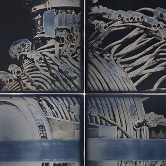 Giorgio Di Noto, There’s plenty of room at the bottom (dettaglio), 2024. Per gentile concessione della Galleria Viasaterna