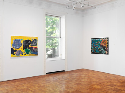 Malcolm Mooney, Artifacts, rituals, and trespasses, exhibition view. Courtesy of Tilton Gallery