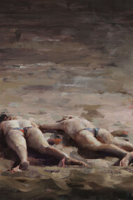 Kim Cogan, Sunbathers, cm 30x40