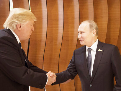 Donald Trump and Vladimir Putin