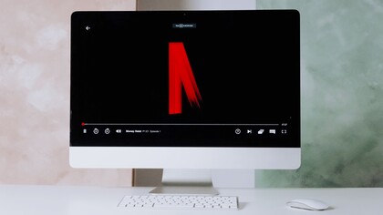 Plataforma de streaming em computador