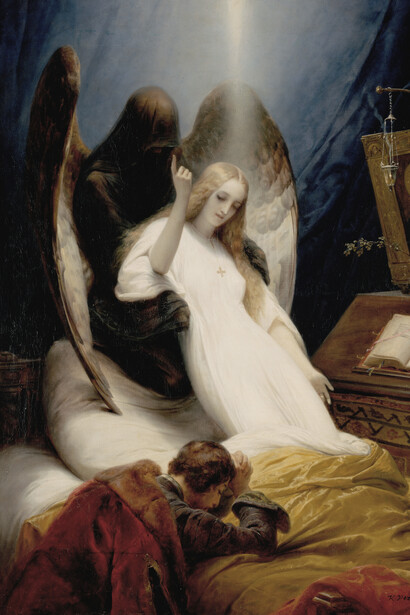 Ángel de la muerte de Jean Horace Vernet