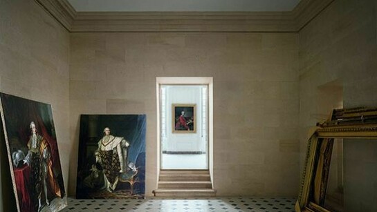 Robert Polidori, Antichambre du Capitaine des Gardes, Corps Central, Versailles, 50” by 60”, C-print, 1986/2013