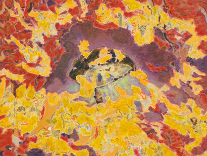 Cheung Tsz Hin, crimson light (detail), 2025. Courtesy of Baert Gallery