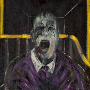 Francis Bacon, Study for a head, 1952 © SCVA