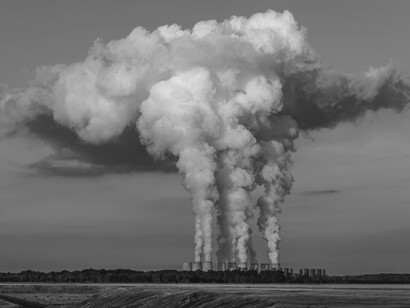 The visible pollution highlights the consequences of withdrawing from international climate agreements and defunding environmental initiatives
