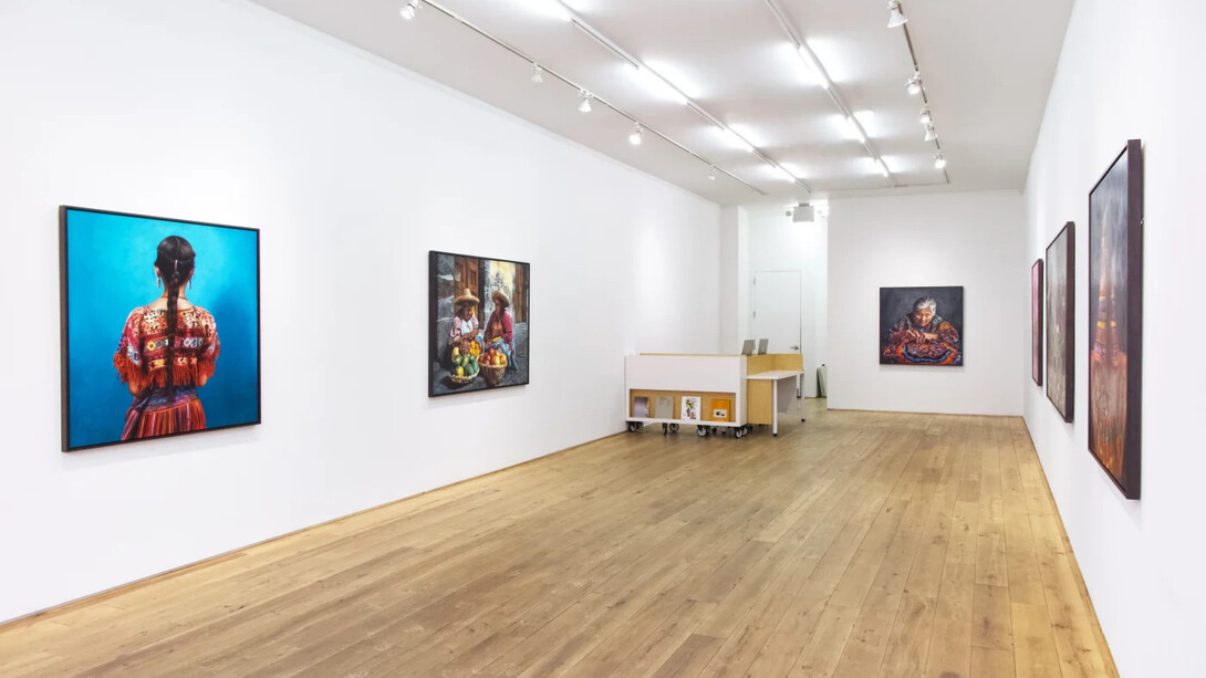 Yael Medrez Pier, Pájaro de fuego, exhibition view. Courtesy of Marc Straus Gallery. Photo by Martina Scala