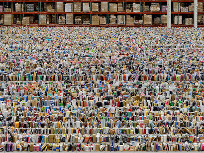Andreas Gursky, Katar/Qatar, 2012, Inkjet print
98 × 132 13/16 × 2 7/16 inches, framed (249 × 337.3 × 6.2 cm), © Andreas Gursky/Artist Rights Society (ARS), New York/VG Bild-Kunst, Bonn. Courtesy of Gagosian