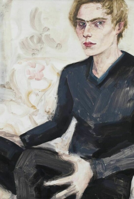 Elizabeth Peyton, “Klara, NYC”, 2009-2010, Oil on board, 10 x 8 inches, 25.5 x 20.5 cm