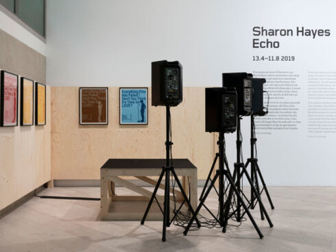 Sharon Hayes. Courtesy of Moderna Museet