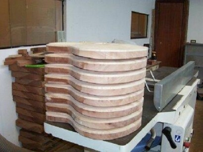 Legno pronto per essere lavorato
