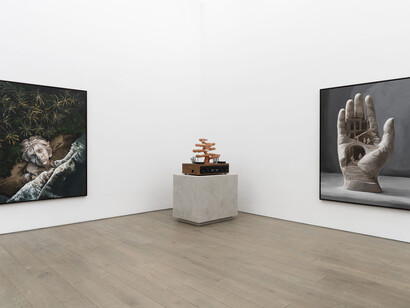 Daniel Arsham, Various thoughts, exhibition view. Courtesy of Galleries Perrotin