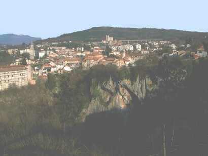 Veduta della città di Pazin