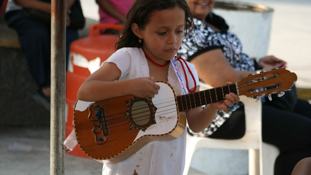 La pasión por el huapango empieza pronto