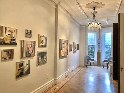 Between the Walls. Courtesy of Tillou Fine Art