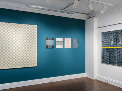 Adia Wahid. Alice Black Gallery. Installation image Mark Blower