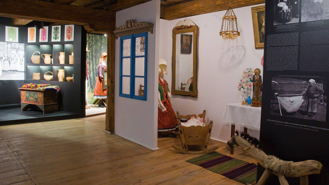 Culture of Mazovia in folk vision of the world, exhibition view. Courtesy of The Mazovian Museum in Płock