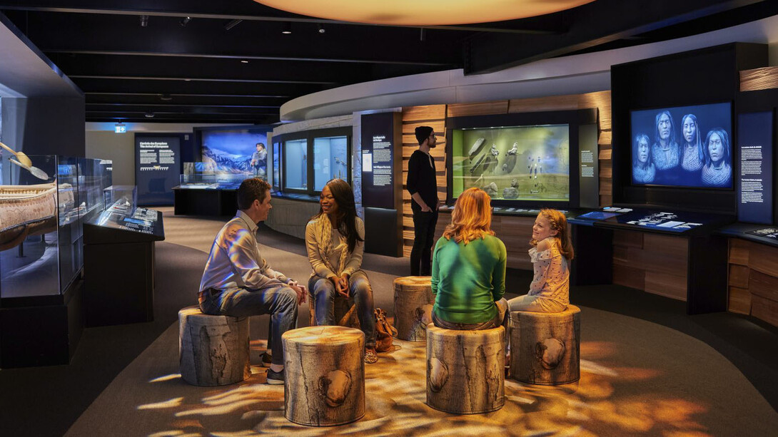 La salle d'histoire canadienne, vue d'exposition. Avec l'aimable autorisation du Canadian Museum of Histor
