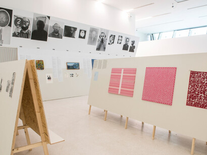 Július Koller, Exhibition view. Courtesy of Museion