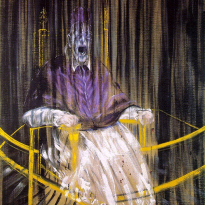 Francis Bacon, *Study after Velázquez’s Portrait of Pope Innocent X*, 1953
