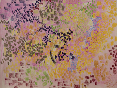 Lynne Mapp Drexler, New growth (detail), c. 1960. Courtesy of Vose Galleries