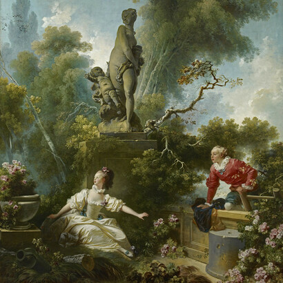 «The Secret Meeting» (1771), Jean-Honoré Fragonar