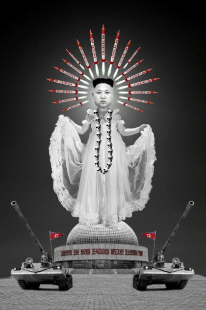 The Leader is Present. Courtesy of The McLoughlin Gallery