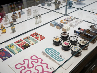 Bauen für die macht, ausstellungsansicht. Mit freundlicher genehmigung des Museums für Gestaltung