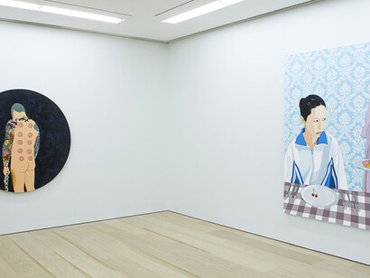 Chen Fei, Exhibition view. Courtesy of Perrotin