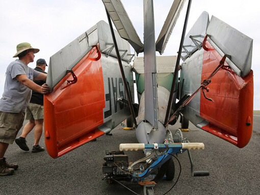 Stinson L-13 Grasshopper. Courtesy of Pearl Harbor Aviation Museum