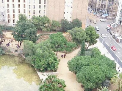 Barcelona, Spain from above